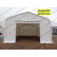 Buy cheap White Waterproof PVC Canopy Tent AC System Temporary For Outside Patry / product