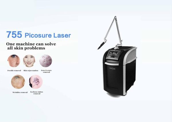 Buy cheap picosure laser machine tattoo removal laser machine equipment for freckle reduction fine lines removal from wholesalers