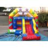 Buy cheap Commercial grade inflatable bouncy castle with slide for outdoor kids party from wholesalers