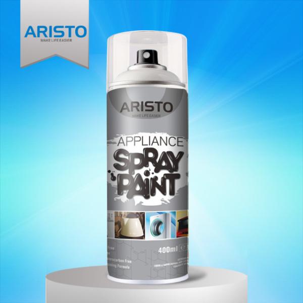 White Color Stainless Steel Finish Paint Moisture Resistance Enamel Aristo