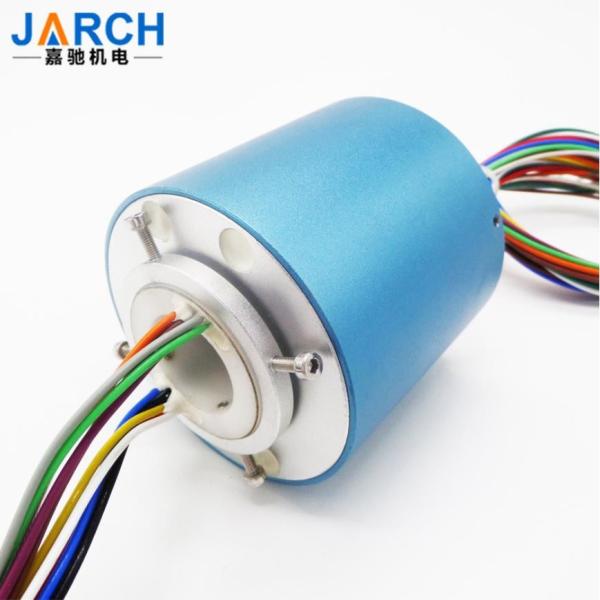 Buy cheap Through Hole Waterproof Slip Ring ID 30mm Customized Bore Aluminium Alloy Housing from wholesalers