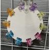 Buy cheap Kids Plastic Mini Flower Claw Clips , Multipurpose Little Flower Hair Clips from wholesalers