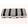 Buy cheap Fashionable Black And White Clutch Handbags , PU Leather Evening Bags And Clutches from wholesalers