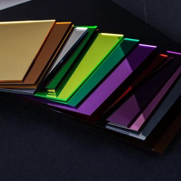 Buy cheap 1mm Color Perspex Mirror Plastic Sheet Acrylic Mirror Sheet For Decoration from wholesalers