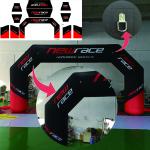 Custom Archway Outdoor Advertising Inflatable Led Arch Inflatable Entrance Race