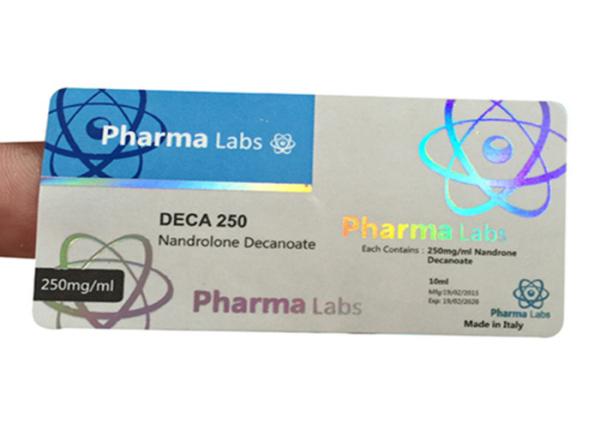 Buy cheap Holographic Prescription Vial Labels / Custom Adhesive Stickers Free Samples from wholesalers