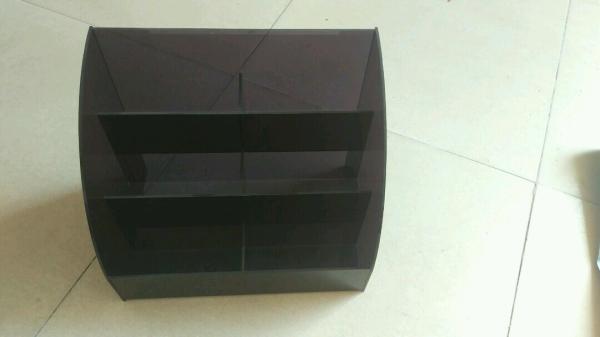 Black 3- Tier Tabletop Acrylic Nail Polish Display Holder Rack Organizer