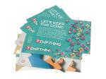 Customised Card Printing Thank You Paper Inserts Discount Paper Cards