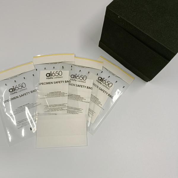 Buy cheap Polyethylene 95kPa Specimens Transportation Bags For Medical Lab from wholesalers