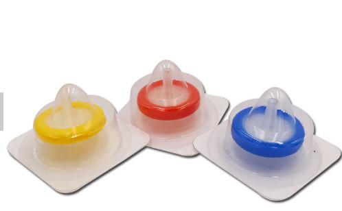Quality 25mm PVDF Disposable Syringe Filter 0.45um Low Hold Up Volume With ISO9001 Certified for sale