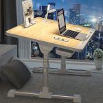 Bedroom Notebook Folding Table Adjustable 1100-1800mm Frame Manufacture Business
