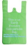 Compostable biobag cornstarch bags,recycling, Food Waste Kitchen Bag 3 Gallon