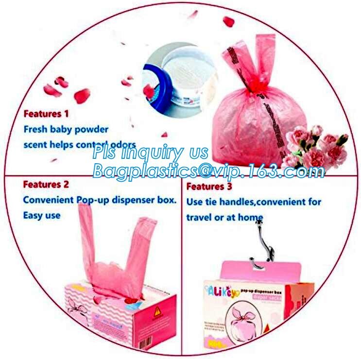 Scented Bags Eco Friendly Dog Products Pick Pocket Pouch HACCP Certification
