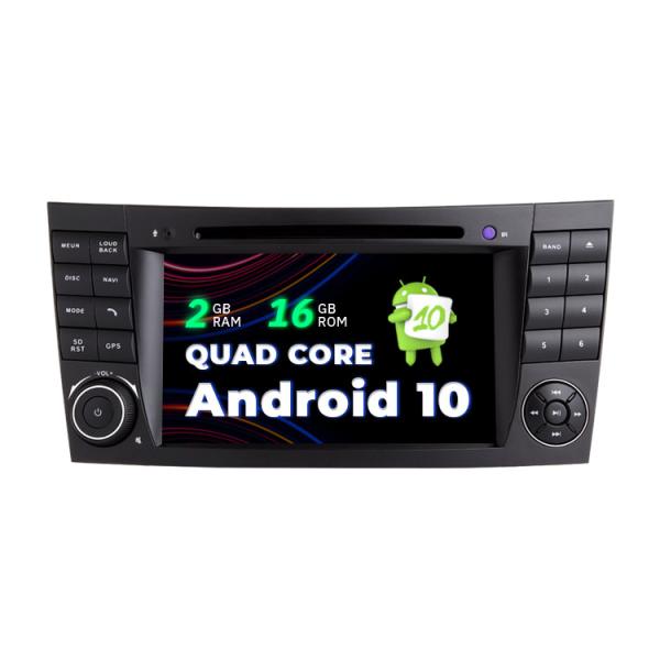 Buy cheap W211 E200 E300 Mercedes Benz Car Stereo Radio Quad Core Android 10.0 IPS Touch from wholesalers