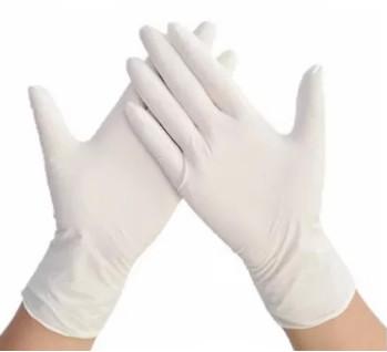 Buy cheap Waterproof Disposable Gloves , Disposable Medical Gloves 100% Latex Thickness 3-9 Mil from wholesalers