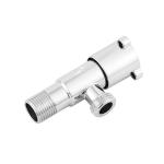 155g Rotary Toilet Angle Stop Valve 1 Way Male Thread For Kitchen Shower