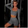 Buy cheap XS-5XL Long Sleeve Fitness Crop Top from wholesalers