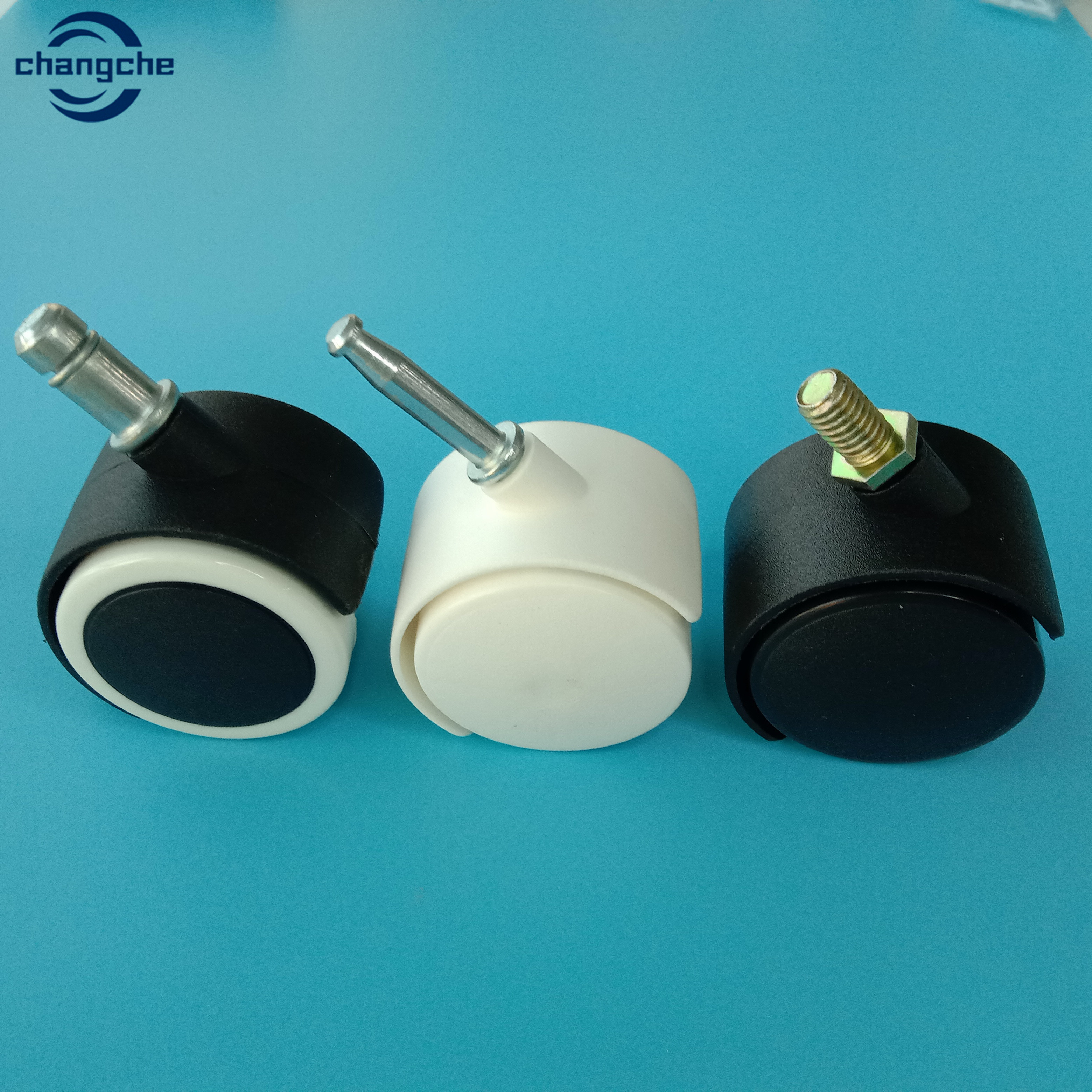 40mm Nylon Furniture Caster Light Duty Swivel Casters stem Casters
