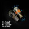 Buy cheap 1156 1157 7440 7443 Car Turn Signal Light Bulb With Fan Error Free 25 W Yellow Amber White from wholesalers