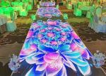 Party Event Indoor Outdoor Led Dance Floor Screen 500*1000mm Cabinets Full Color