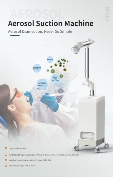 Quality Durable 36kg Dental Aerosol Suction Unit 3 layers filters for sale