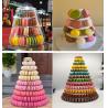 Buy cheap French Baking Pastry Macaron Packaging Box Clear Blister Food Box Embossing Printing from wholesalers
