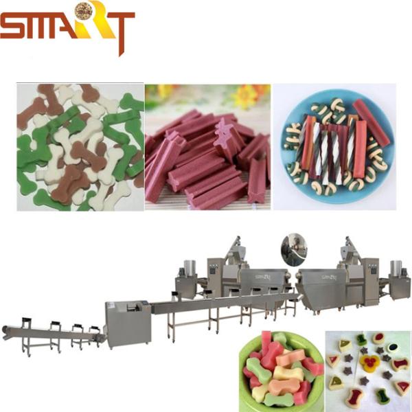 Buy cheap Double Color Snacks Food Pet Treat Machine Chewing Gum Extruder from wholesalers