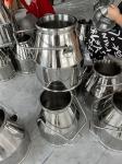 Food Grade Stainless Steel Milking Machine Bucket System 6 KG