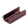 Buy cheap Customize Size Rose Gold Anodize Wardrobe Aluminum Profile Thickness 8-25 Um from wholesalers