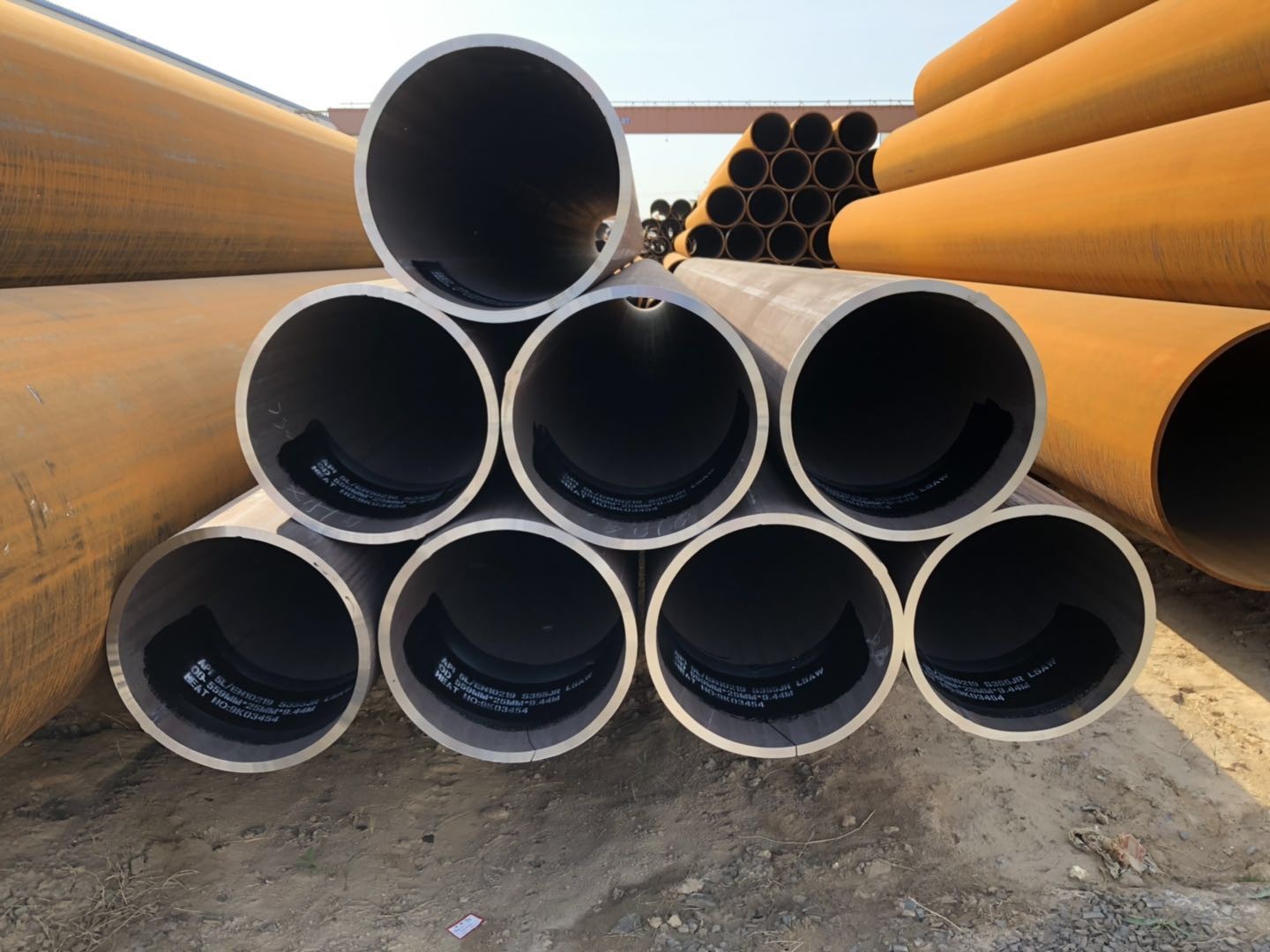 Structural S275 S275JR 3PE Electric Fusion Welded Pipe
