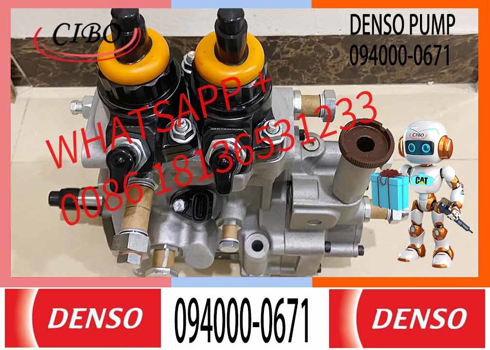 Common Rail Fuel Pump 094000-0670 Fuel Injection Pump 1-15603515-0 094000-0671 For ISUZU 6WG1