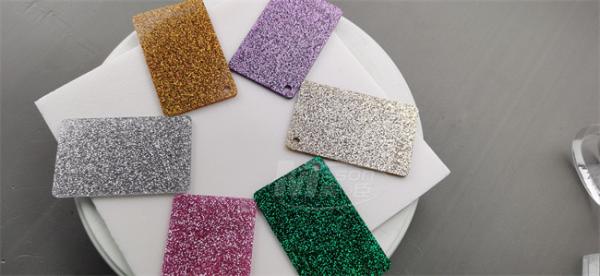 Buy cheap Cast Moulding PMMA 3mm Glitter Acrylic Sheet 1220x2440mm from wholesalers