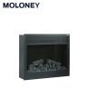 Buy cheap 30inch TV Stand Electric Fireplace 3 Dimming Cold Rolled Iron Tempered Glass from wholesalers
