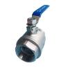 Buy cheap Threaded Connection Silver Stainless Steel 201 304 316 Female Ball Valve NPT BSP BSPT from wholesalers