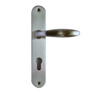 Buy cheap Wooden Door Plating Casting Zinc Alloy DIN Door Handle Set product