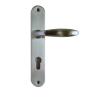 Buy cheap Wooden Door Plating Casting Zinc Alloy DIN Door Handle Set from wholesalers
