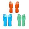 Buy cheap Dip Flocklined Cleaing Table Household Cleaning Gloves 300mm Latex Gloves from wholesalers