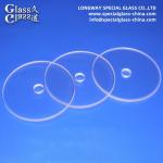 Round Borofloat Glass Led Light Cover Lens Lamp Lens High Durability