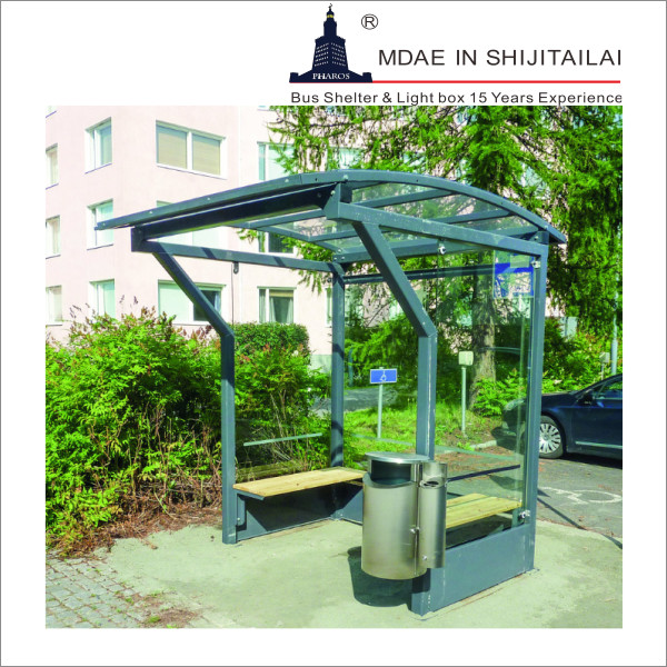 LED Light 6 Hours 10A 12V 20AH Solar Bus Shelter