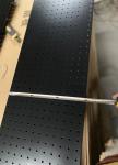 Factory Custom Color Size 93*45*180CM Black Supermarket Shelf Double Side
