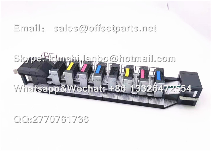 printing machine model 1:500 HD printing machine decoration 8 color printer 1 pc