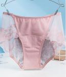 Women Safety Lace Menstrual Female Physiological Underwear Three-Layer Seamless