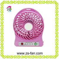 Buy cheap OEM ODM Plastic USB Rechargeable Portable Mini Fan, Desk Fan product