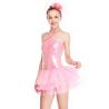 Buy cheap Pink Ballet Dance Tutu Dress Sequins Bodice Dance Solo Duet Costumes Stage Competitions Performance from wholesalers