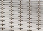 Rigid Stainless Steel Woven Lock Crimp Wire Mesh Stairs Railing OEM