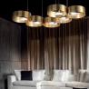 Buy cheap Switch Control Large Gold Contemporary Suspension Lights Hardwired Installation from wholesalers