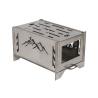 Buy cheap Customized Request Food Grade Non-Stick Stainless Steel Foldable Camping Grill Stove from wholesalers