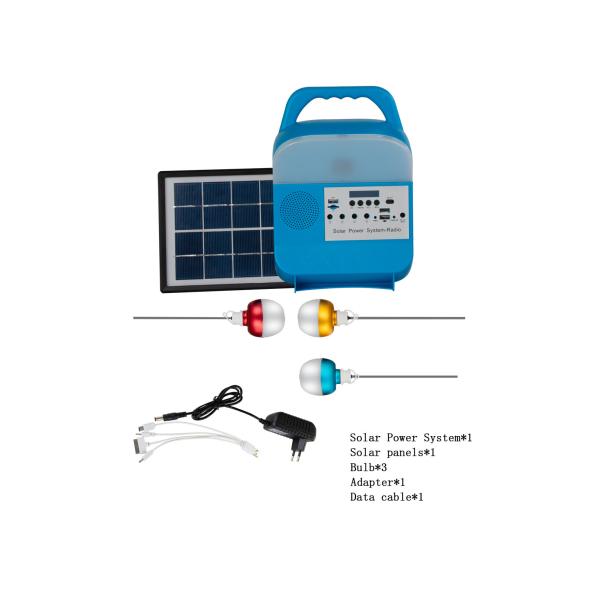 Buy cheap 8000mah Solar Rechargeable Camping Light With MP3 Radio from wholesalers