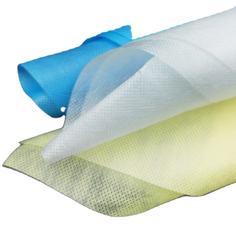Disposable pP Non Woven Fabric Soft Skin Friendly Hygiene Spunbond Roll Packing