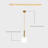 Buy cheap Indoor Home Pendant Light Decorative LED Chandelier Lamp Living Dining Room bed side light(WH-GP-78) from wholesalers